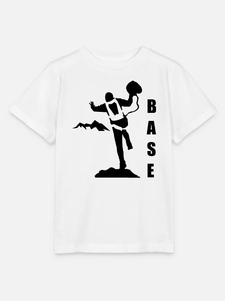 BASE jumping - Stanley/Stella Kinder T-Shirt MINI CREATOR - Weiß