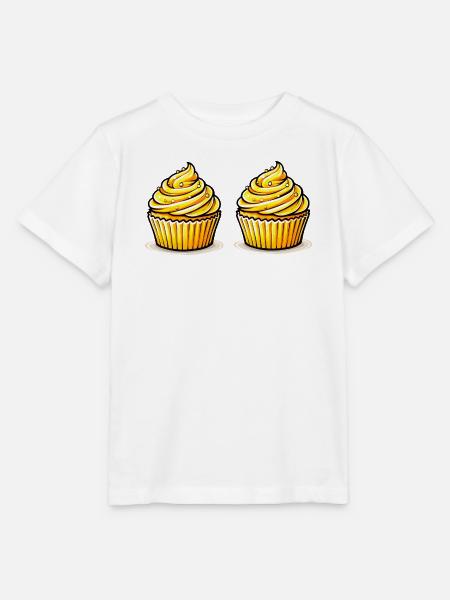 Cupcakes  - Stanley/Stella Kinder T-Shirt MINI CREATOR  - Weiß
