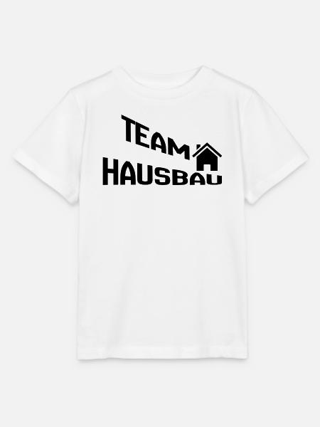 Team Hausbau - Stanley/Stella Kinder T-Shirt MINI CREATOR - Weiß