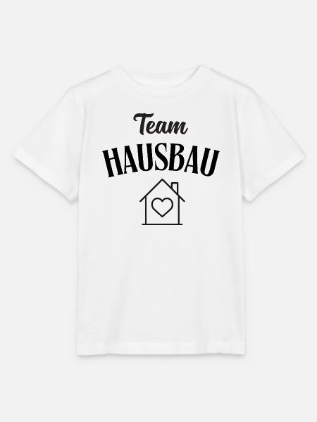 Team Hausbau - Stanley/Stella Kinder T-Shirt MINI CREATOR  - Weiß