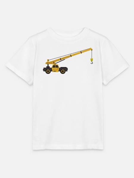 Kranwagen - Stanley/Stella Kinder T-Shirt MINI CREATOR  - Weiß