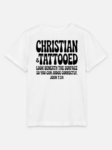 Christian Tätowiert - Stanley/Stella Kinder T-Shirt MINI CREATOR - Weiß