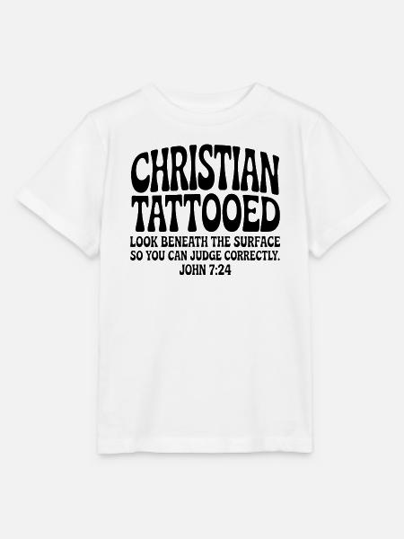 Christian Tätowiert - Stanley/Stella Kinder T-Shirt MINI CREATOR - Weiß