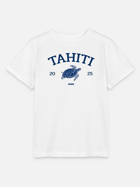 Tahiti - Turtle - French Polynesia - Schildkröte - Stanley/Stella Kinder T-Shirt MINI CREATOR - Weiß