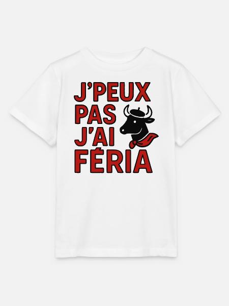 Ich kann nicht, Feria - Stanley/Stella Kinder T-Shirt MINI CREATOR  - Weiß