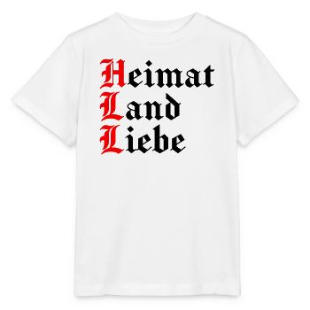 Home Country Dear Proud German Patriot - Stanley/Stella MINI CREATOR Kids’ T-Shirt - white - Front - Maike (125cm)