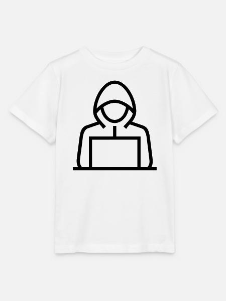 Hacker - Stanley/Stella Kinder T-Shirt MINI CREATOR  - Weiß