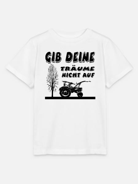 Traktor - Stanley/Stella Kinder T-Shirt MINI CREATOR - Weiß