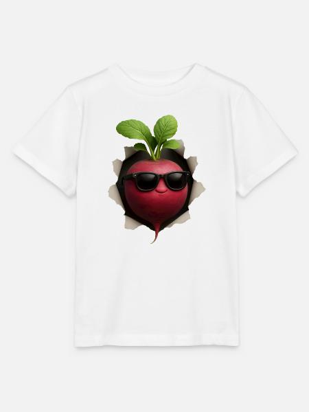 Radieschen - Stanley/Stella Kinder T-Shirt MINI CREATOR - Weiß
