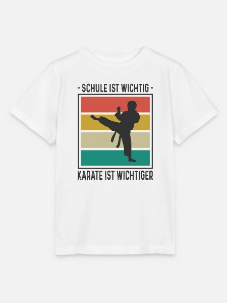 Kinder Karate Training Geschenke - Stanley/Stella Kinder T-Shirt MINI CREATOR  - Weiß