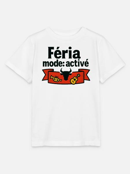 Féria-Modus: Aktiviert - Stanley/Stella Kinder T-Shirt MINI CREATOR - Weiß
