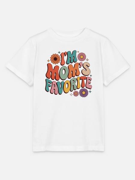 Ich bin Mammas Favorit - Stanley/Stella Kinder T-Shirt MINI CREATOR  - Weiß