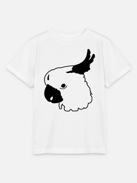 Papagei - Stanley/Stella Kinder T-Shirt MINI CREATOR - Weiß