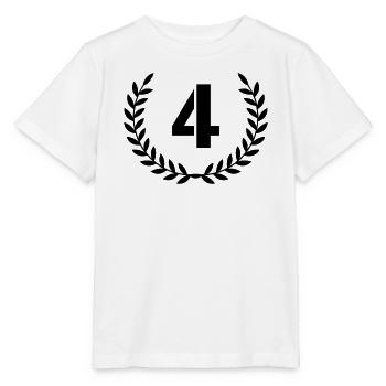 4 Kranz - Stanley/Stella Kinder T-Shirt MINI CREATOR  - Weiß - Vorne - Maike (125cm)