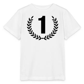 1 Kranz - Stanley/Stella Kinder T-Shirt MINI CREATOR  - Weiß - Vorne - Maike (125cm)
