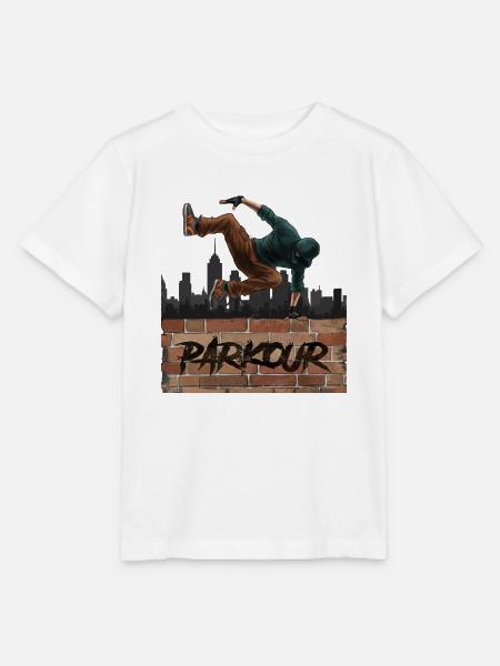Parkour - Stanley/Stella Kinder T-Shirt MINI CREATOR - Weiß