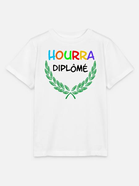 ourra diplôme - Stanley/Stella Kinder T-Shirt MINI CREATOR - Weiß