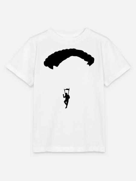 Fallschirm - Stanley/Stella Kinder T-Shirt MINI CREATOR - Weiß