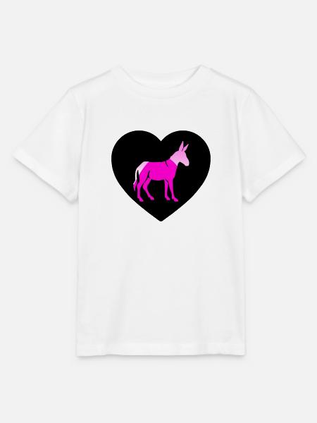Esel - Stanley/Stella Kinder T-Shirt MINI CREATOR  - Weiß
