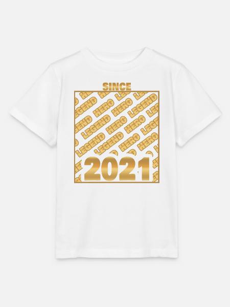 2021 - Stanley/Stella Kinder T-Shirt MINI CREATOR  - Weiß