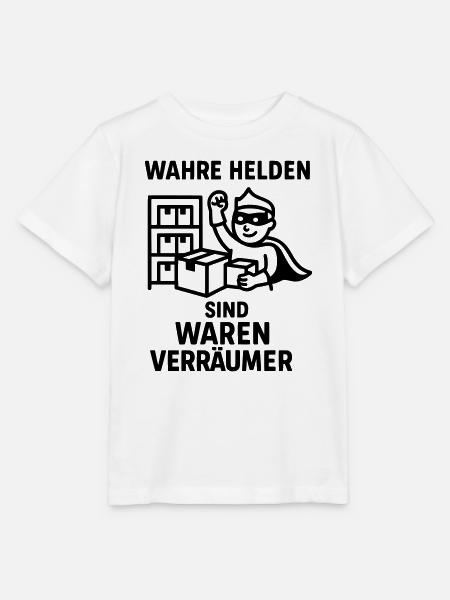 waren verräumer helden - Stanley/Stella Kinder T-Shirt MINI CREATOR - Weiß