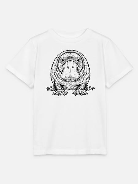 Schnabeltier - Stanley/Stella Kinder T-Shirt MINI CREATOR - Weiß