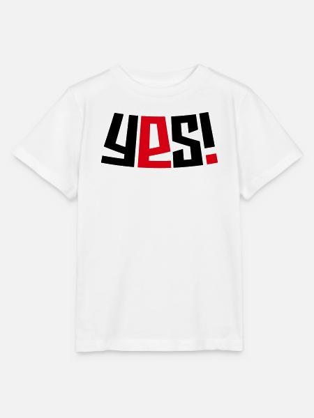 Ja! - Stanley/Stella Kinder T-Shirt MINI CREATOR - Weiß