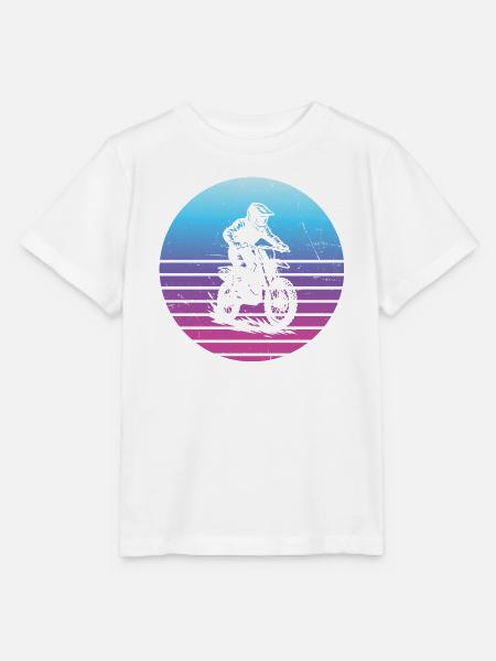 Direkte Motocross Aussage - Stanley/Stella Kinder T-Shirt MINI CREATOR - Weiß