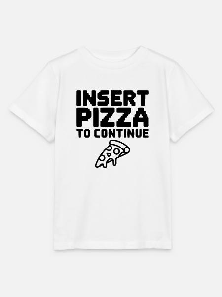 Pizza einfügen, um fortzufahren. - Stanley/Stella Kinder T-Shirt MINI CREATOR - Weiß