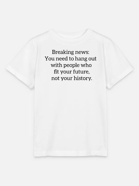 Motivierender Spruch - Stanley/Stella Kinder T-Shirt MINI CREATOR - Weiß