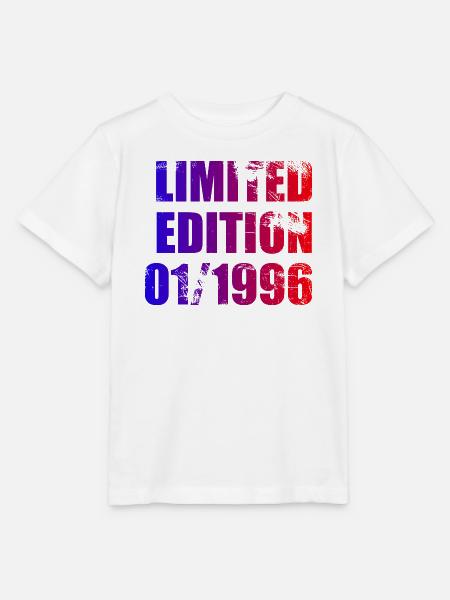 30. Geburtstag Limited Edition 01/1996 - Stanley/Stella Kinder T-Shirt MINI CREATOR - Weiß