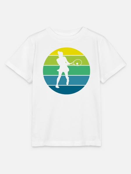 Tennis - Stanley/Stella Kinder T-Shirt MINI CREATOR - Weiß