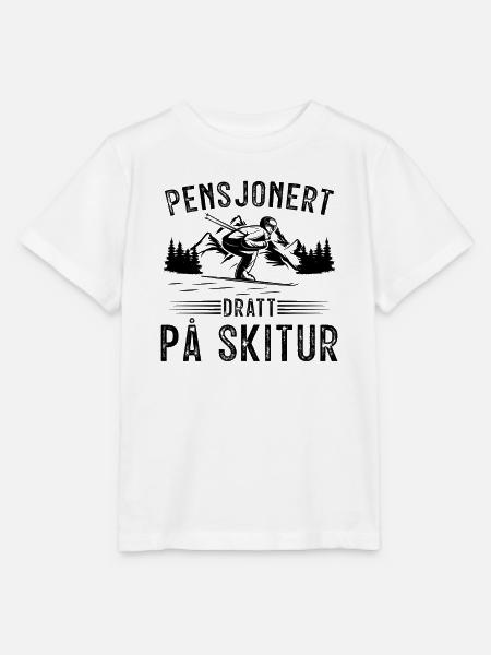 Rentner im Skiurlaub - Stanley/Stella Kinder T-Shirt MINI CREATOR - Weiß