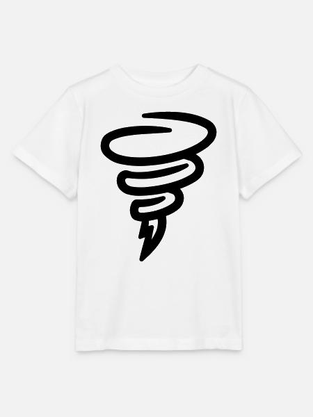 Tornado - Stanley/Stella Kinder T-Shirt MINI CREATOR - Weiß
