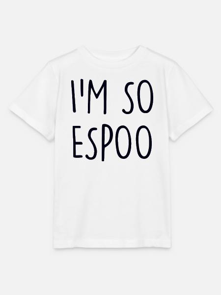 Espoo Finland - Stanley/Stella Kinder T-Shirt MINI CREATOR  - Weiß