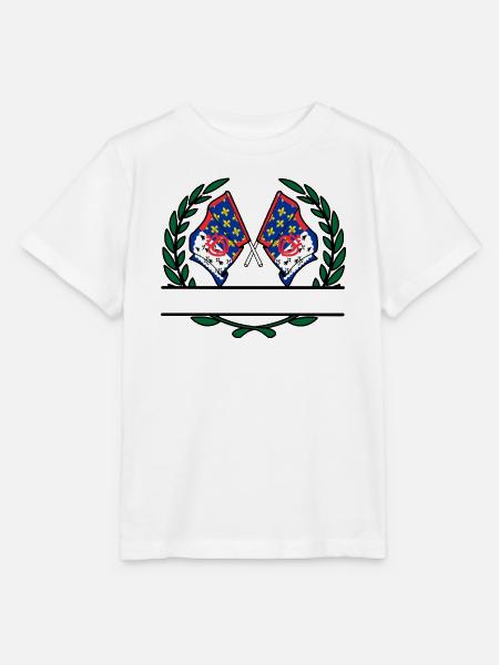 Pays_de_la_Loire_lauwerkrans - Stanley/Stella Kinder T-Shirt MINI CREATOR - Weiß