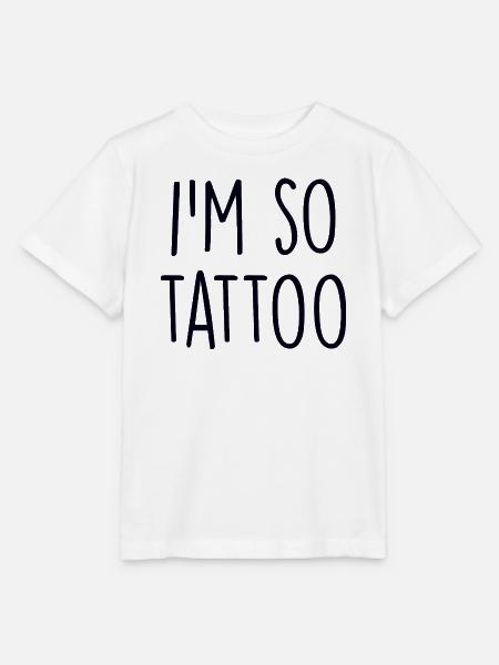 Tattoo tattooed - Stanley/Stella Kinder T-Shirt MINI CREATOR  - Weiß