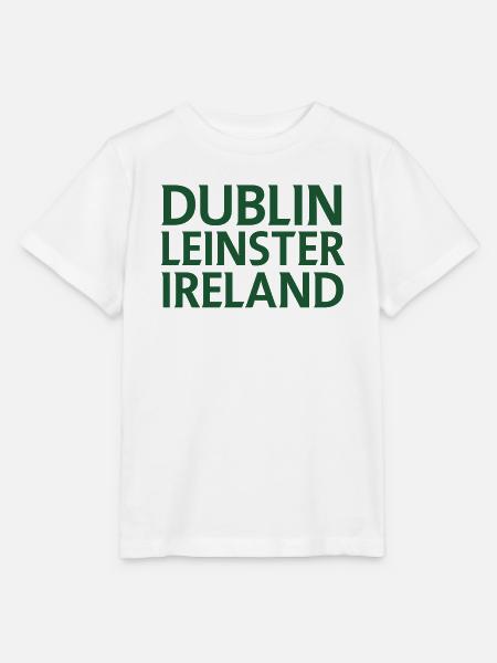 Dublin – Irland Textdesign - Stanley/Stella Kinder T-Shirt MINI CREATOR  - Weiß
