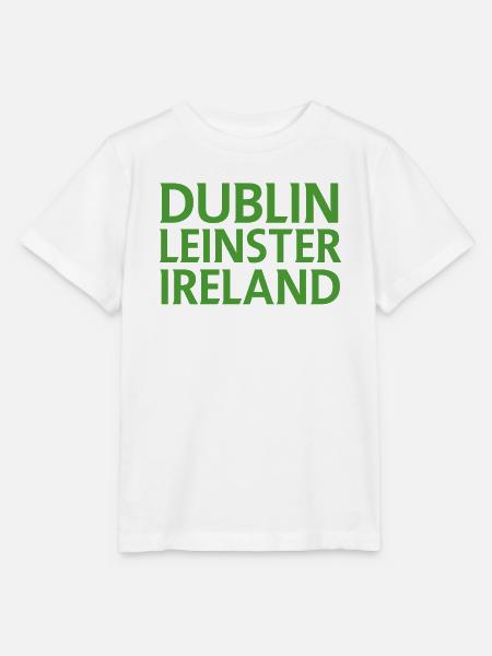 Dublin – Irland Textdesign - Stanley/Stella Kinder T-Shirt MINI CREATOR - Weiß
