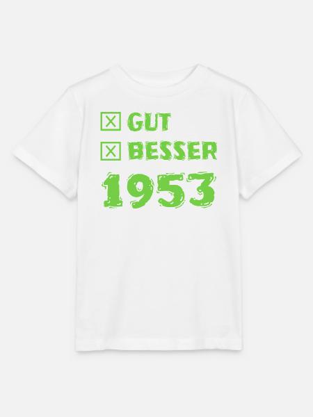 Besser 1953 - Stanley/Stella Kinder T-Shirt MINI CREATOR - Weiß