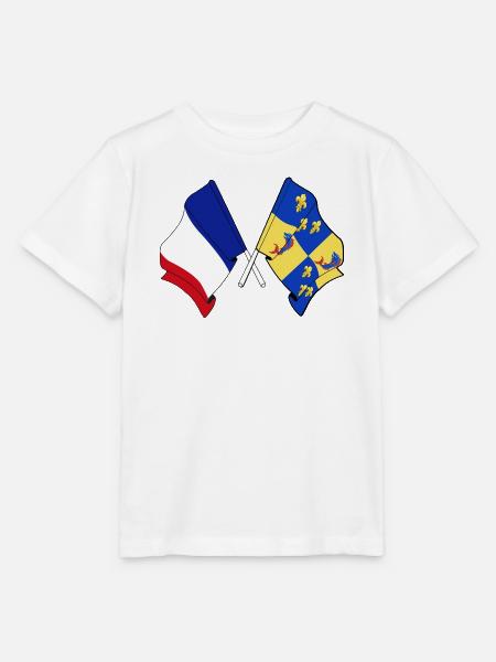 Dauphiné & Frankreich - Stanley/Stella Kinder T-Shirt MINI CREATOR - Weiß