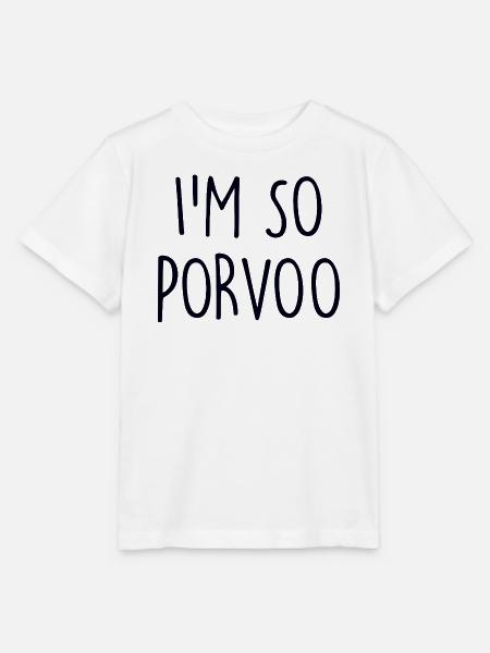 Porvoo Finland Finnland - Stanley/Stella Kinder T-Shirt MINI CREATOR - Weiß