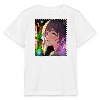Magische Neontraumheldin - Stanley/Stella Kinder T-Shirt MINI CREATOR  - Weiß - Vorne - Maike (125cm)