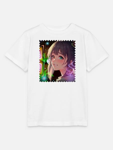Magische Neontraumheldin - Stanley/Stella Kinder T-Shirt MINI CREATOR  - Weiß