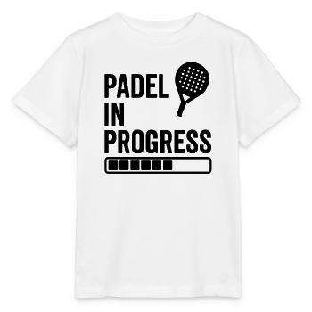 Padel in Progress - Stanley/Stella MINI CREATOR Kids’ T-Shirt - white - Front - Maike (125cm)