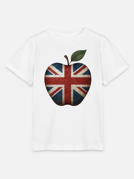Großbritannien England - Stanley/Stella Kinder T-Shirt MINI CREATOR  - Weiß