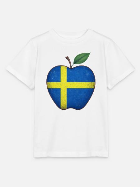 Schweden - Stanley/Stella Kinder T-Shirt MINI CREATOR - Weiß