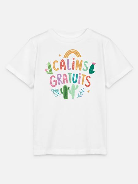 Kaktusfreie Kuscheleinheiten - Stanley/Stella Kinder T-Shirt MINI CREATOR - Weiß