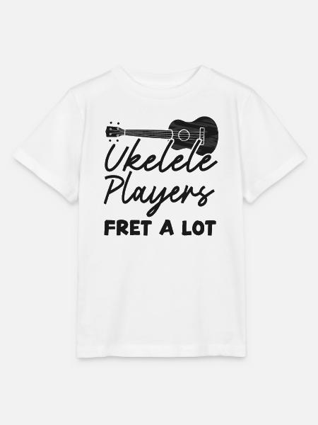 Hawaiian Ukulele Uke Ukulele - Stanley/Stella Kinder T-Shirt MINI CREATOR - Weiß