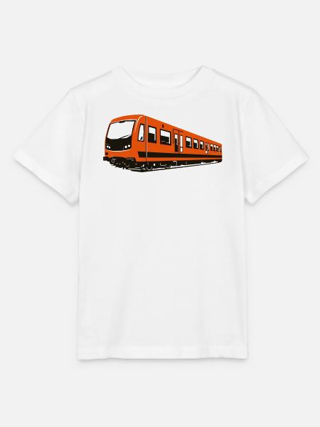 Helsinki Metro M300 - Stanley/Stella Kinder T-Shirt MINI CREATOR  - Weiß